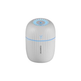 Usb Mini Portable Large Capacity Desktop Car Humidifier (Option: Q8 White-USB)