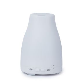 Remote control humidifier essential oil diffuser (Option: White-US)