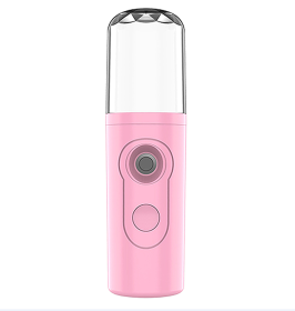 Spray meter humidifier (Color: Pink)