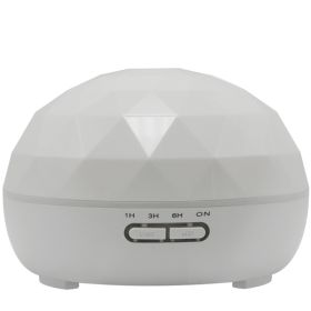 Ultrasonic aroma diffuser mute colorful night light (Option: White-AU)