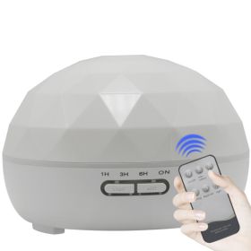 Ultrasonic aroma diffuser mute colorful night light (Option: White-UK WiFi)