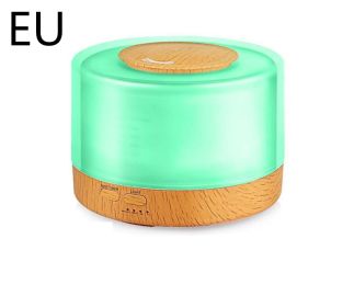 Large Capacity Remote Control Wood Grain Aroma Diffuser (Option: Wood grain-EU)