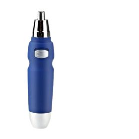 Electric Nose Hair Trimmer Shaver (Color: Blue)