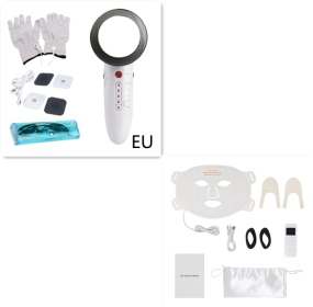 Photon Rejuvenation Red Light Beauty Instrument (Option: Silicone mask strap Set EU)