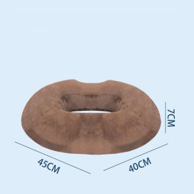 Pillow for Tailbone Pain Relief Cushion;  Hemorrhoid Pillows for Sitting; Cushion for Postpartum Pregnancy;  Butt Seat Cushion;  Back;  Coccyx;  Sciat (Color: Deep brown)