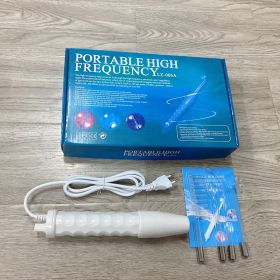 High Frequency Physical Therapy Ozone Acne-removing Electrotherapy Instrument (Option: White Set-US)